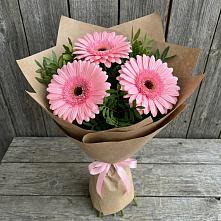 Букет цветов из:  Герберы #REPLACE_PRED# Новом Кяхулае