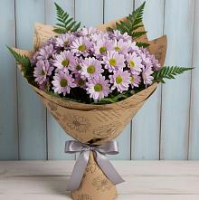 Букет цветов из:  Хризантемы в Новом Кяхулае