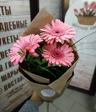 Букет цветов из: Герберы в Новом Кяхулае