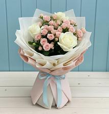 Букет цветов из:  Розы в Новом Кяхулае