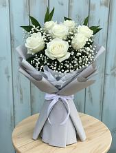 Букет цветов из:  Розы в Новом Кяхулае
