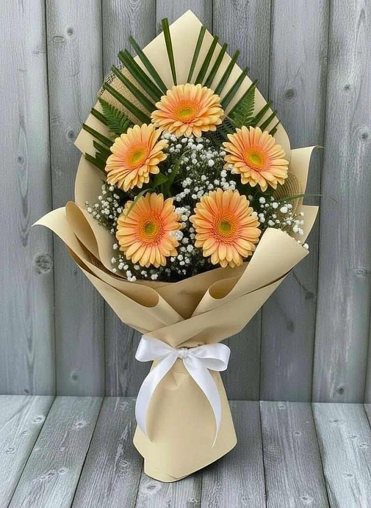 Букет цветов из: Герберы в Новом Кяхулае