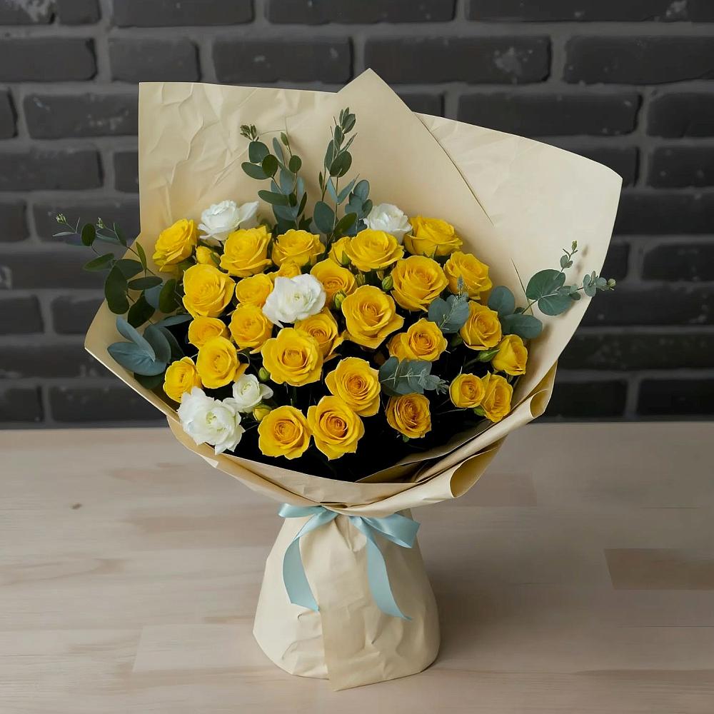 Букет цветов из: Розы в Новом Кяхулае