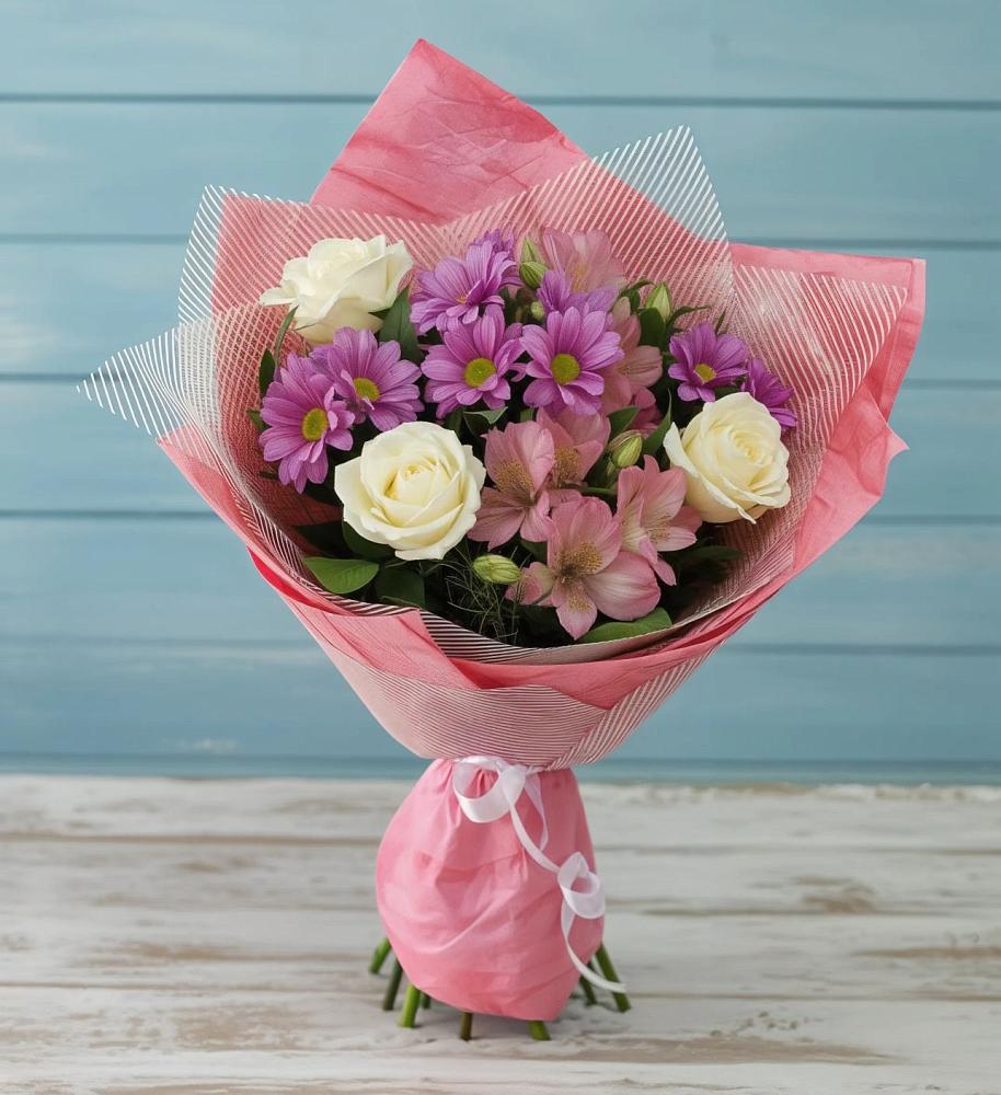 Букет цветов из: Герберы в Новом Кяхулае