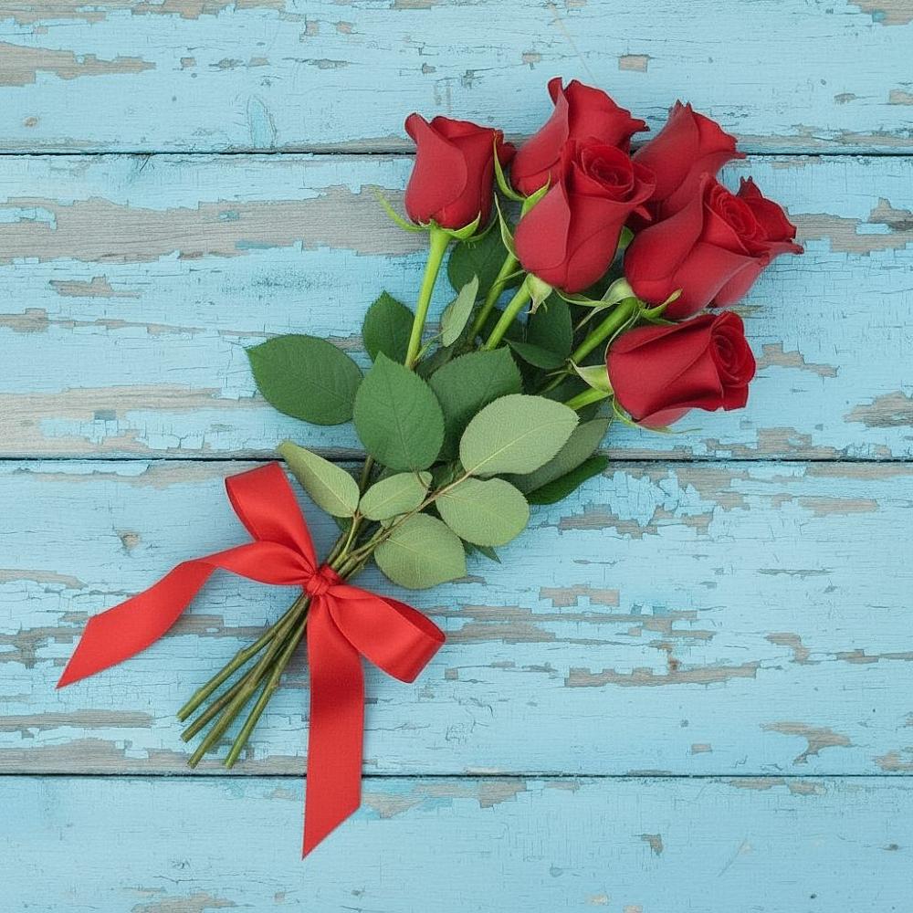 Букет Красные розы в Новом Кяхулае