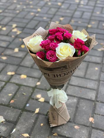Букет цветов из: Розы в Новом Кяхулае