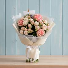 Букет цветов из:  Розы #REPLACE_PRED# Новом Кяхулае