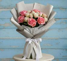 Букет цветов из:  Розы в Новом Кяхулае