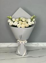 Букет цветов из:  Розы и Лизиантусы #REPLACE_PRED# Новом Кяхулае